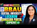 BBAU Admission Portal Open