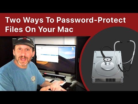Två sätt att lösenordsskydda filer på din Mac