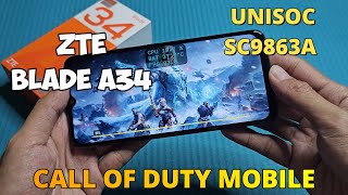 Call of Duty Mobile in ZTE Blade A34