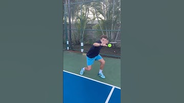 How To Serve With Maximum Power in Pickleball! 🔋⚡️#pickleball #pickleballtips #shorts