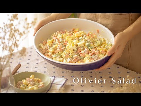 Video: Cách Làm Salad Olivier