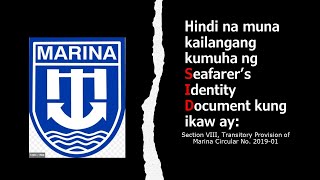 Hindi na muna kailangang kumuha ng Seafarer’s Identity Document kung ikaw ay: screenshot 5