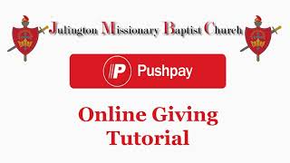 PushPay Tutorial