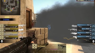 CSGO: overwatch the suspect with the rage hacks