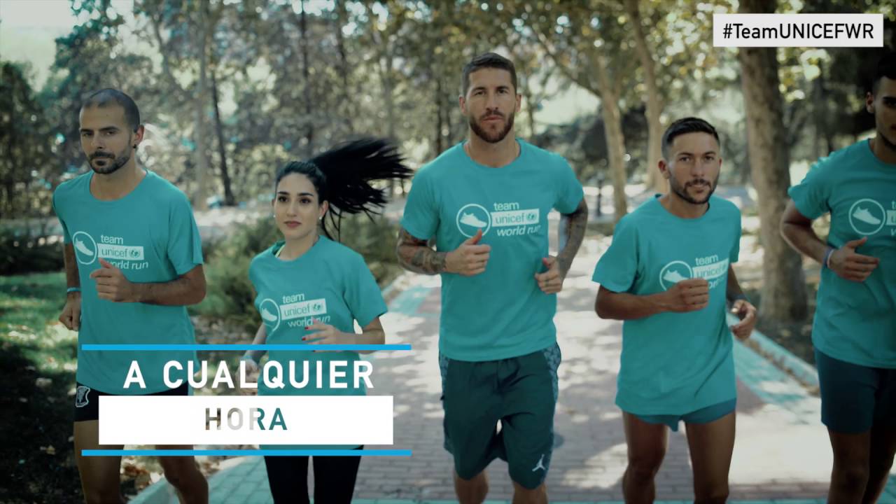 Team Unicef World Run - YouTube