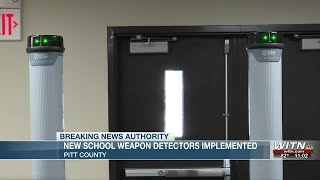 New weapon detectors coming to Pitt County Schools ahead of new school year