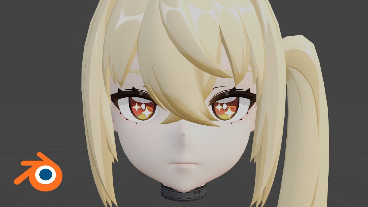 How to Rig a Sparkling Eye or Twinkling Eye in Blender