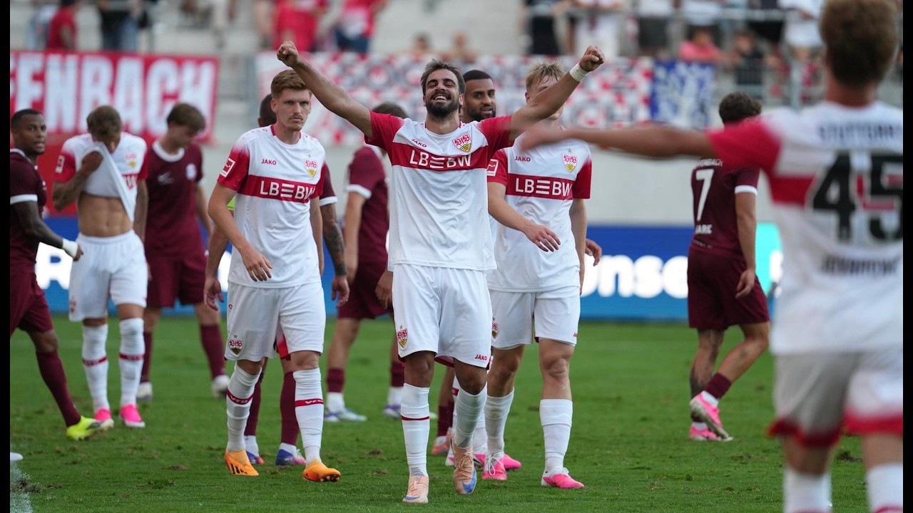 Kickers Offenbach 1–8 VfB Stuttgart full highlights