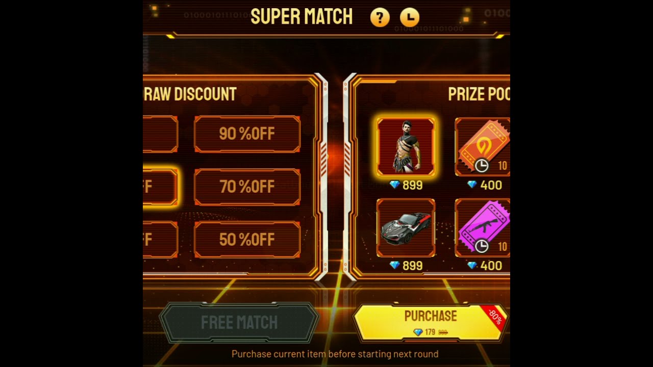 SUPER MATCH EVENT FREE FIRE | SUPER MATCH EVENT IN 9 💎 TRICK | FREE FIRE NEW EVENT 