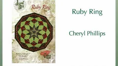 Cheryl Phillips: Ruby Ring
