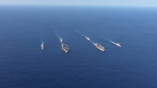 USS John C. Stennis and USS Ronald Reagan Dual Carrier Strike Force Exercise