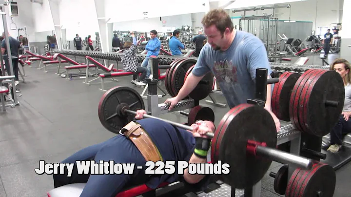 Jerry Whitlow - 225 Bench for Reps - 72 Years Old