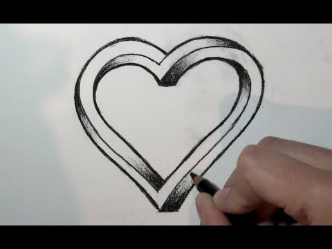 Vidéo: Comment Dessiner Un Coeur Avec Des Roses Par étapes