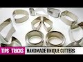 Tips&Tricks How to make your own cutters for polymer clay! Detailed Video Tutorial