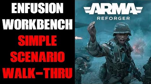 Arma Reforger Enfusion Workbench Simple Conflict World Copy, Mission Edit & Publish Walk-Thru