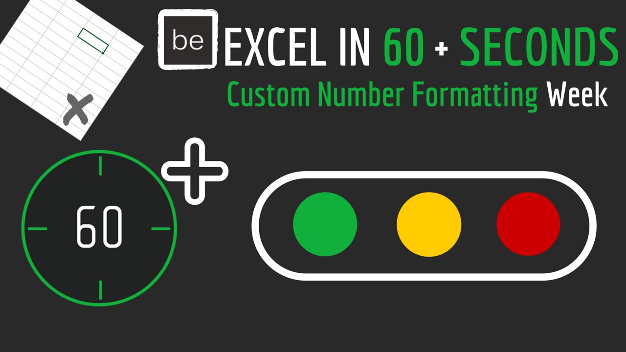 How To Use Icon Sets With Text Values In Excel Youtube