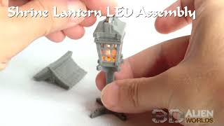 28mm LED Japanese Shrine Lantern