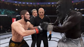 Khabib vs. African Buffalo - EA Sports UFC 4 - Eagle Fights 🦅