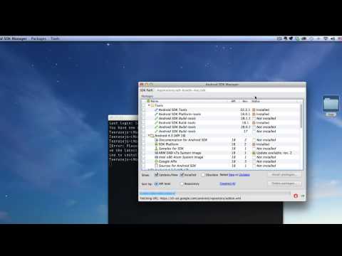 วิธีแก้ไขปัญหา Android SDK not found บน OS X และ Windows