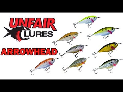 Inventive Fishing Gear Review: Unfair Lures' Arrowhead 