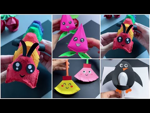 Easy Cute Animal Paper Craft for Kids | Supe Cool Paper Crafts and Activities for Kids