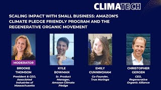 Scaling Impact with Small Business  Amazon's Climate Pledge Friendly Program and the Regenerative Or