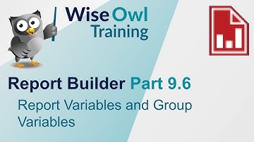 SSRS Report Builder Part 9.6 - Report Variables and Group Variables