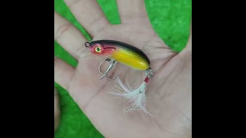 Mồi Giả CC60 CL Câu Lure Cá Lóc, Mú, Chẽm Dài 50mm Nặng 6.5g