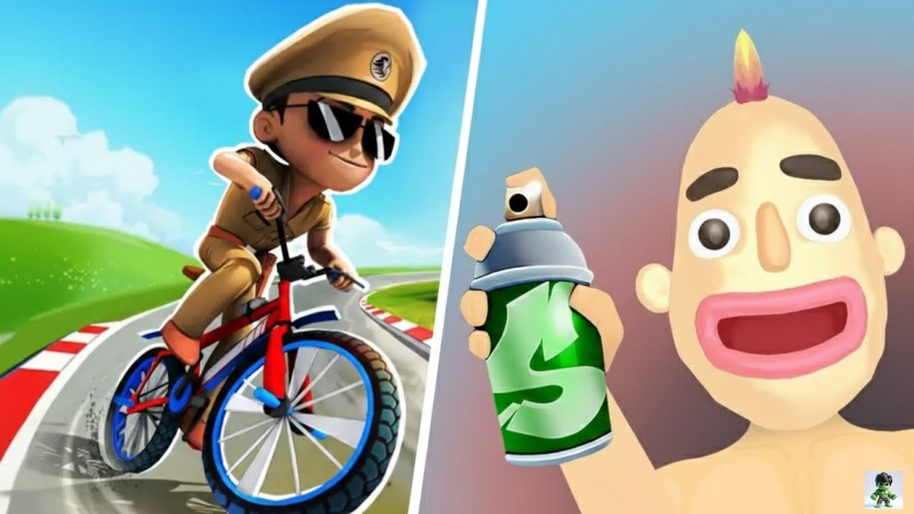 Little Singham Cycle Race vs Sandwich Runner 😍🔥 Ultimate Gameplay