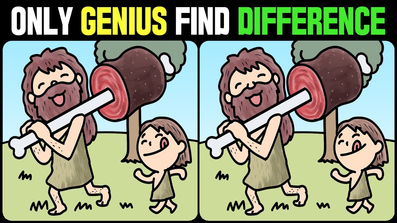 Spot The Difference : Only Genius Find Differences [ Find The ...
