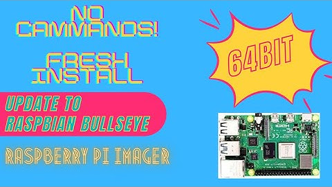 Easily update to raspberry pi OS 64bit BULLSEYE with raspberry pi imager [*NO COMMANDS!*] | PI 3, 4