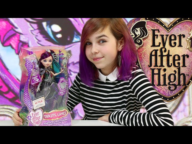 Boneca Ever After High - Jogo de Dragões - Raven Queen Dhf34 - MP