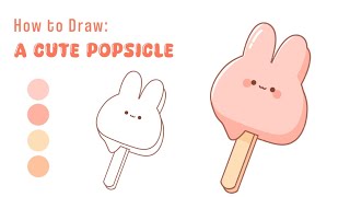 How to Draw a Cute Popsicle Easy