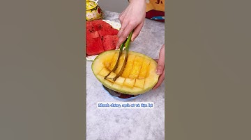Dụng cụ cắt dưa hấu thông minh #giadungtienich #xuhuong