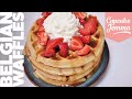 Fluffy, Crispy, Piping-Hot Belgian Waffles | Recipe | Cupcake Jemma Channel