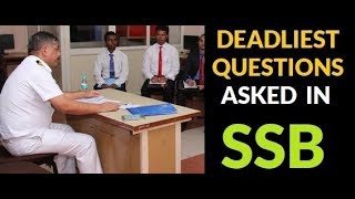 DEADLIEST QUESTIONS ASKED IN SSB || CLEAR SSB