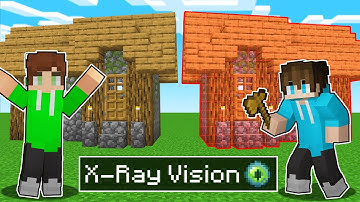 I Cheated with the XRAY MOD in a Building Competition!