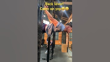 How To Do Back Lever? Back Lever progression.#Lever#new#shortsvideo#lhamvlog#lever#youtubeshorts#fun