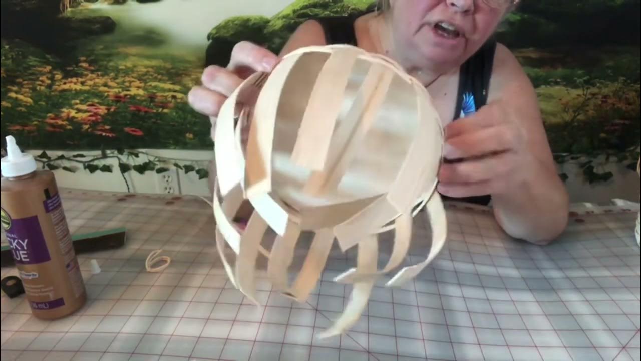 Basket Weaving A Wood Bottom Basket YouTube