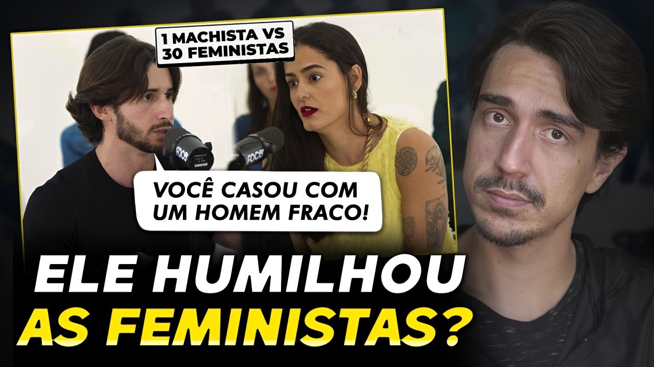 Gabriel Breier HUMILHADO por 30 Feministas?