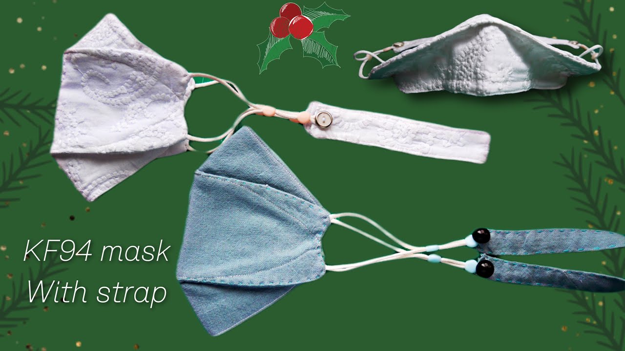 KF94 Lace mask with strapmask making ideassewing tutorialMaejam maaja YouTube
