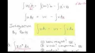 Famous Calc II Lesson 10 Integration by Parts Net Worth