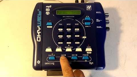 Okyweb 3 Karaoke MP3 PLAYER Demo