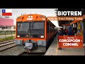 Mi primer Viaje en BIOTREN Concepción a Coronel (Línea 2) en tren UT440R 102 | ANDO EN TREN