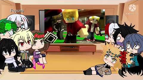 Mha reacts to mobs can