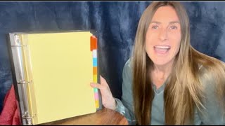 Organize with Avery 8-Tab Binder Dividers