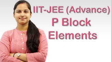 IIT-JEE (Advance) P Block Elements 2012