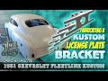 Fabricating a kustom license plate bracket for the area 51 chevy