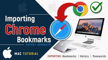 How to Import Chrome Bookmarks to Safari Browser on Mac | Bookmarks | Passwords | History