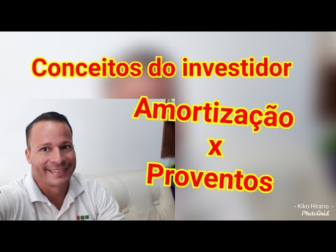 Vídeo: Diferença Entre Fundo De Amortização E Amortização